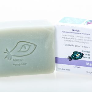 Savon Marius<br>Lait d'amande - 400g