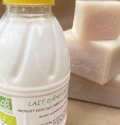 Les vertus du lait d&rsquo;ânesse que nous utilisons