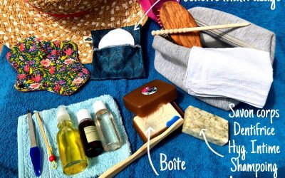 La trousse de toilette zero déchet